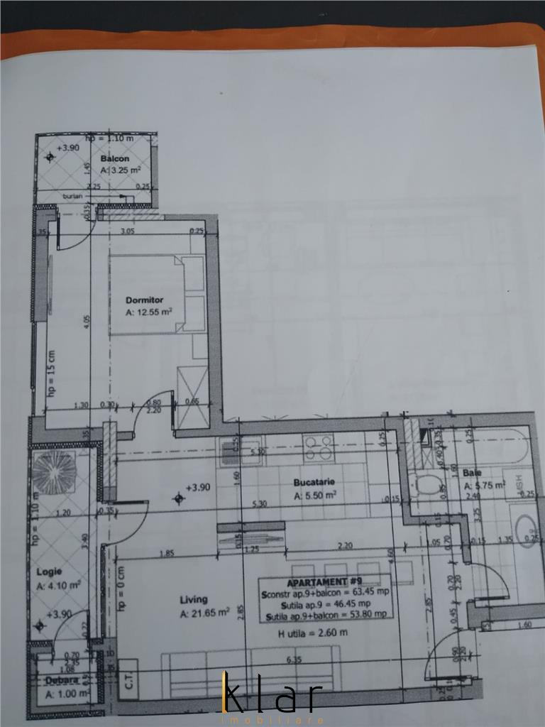 COMISION 0! Apartament 2 camere, bloc nou cu lift, zona Cetatii!