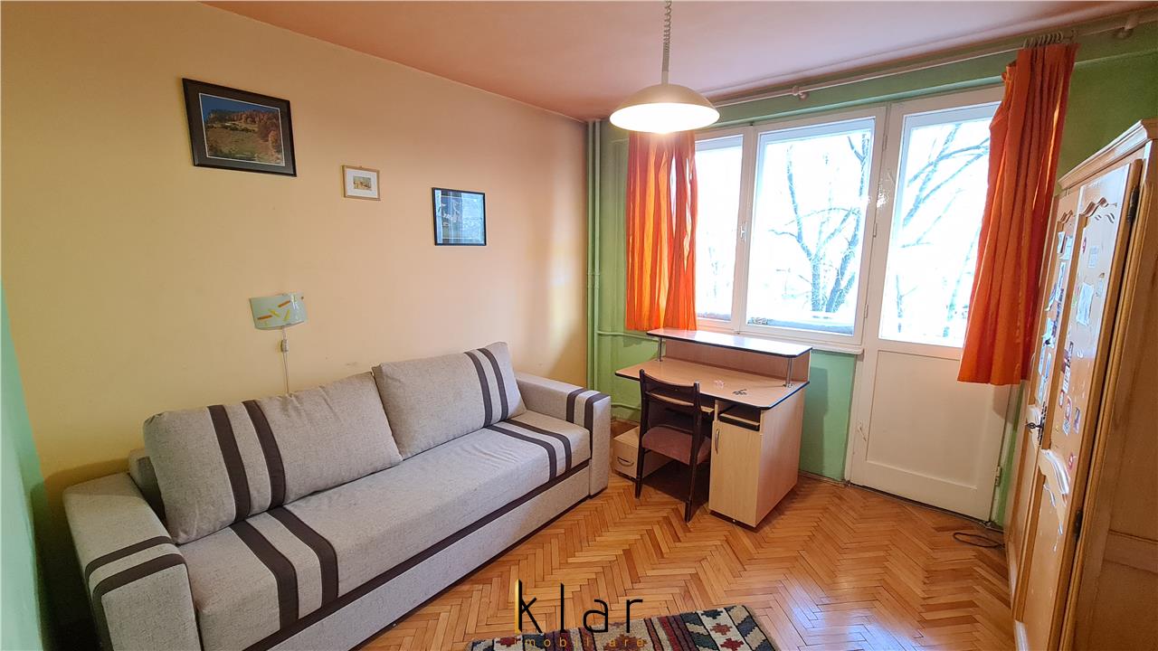 Vanzare apartament 2 camere, balcon, Gheorgheni, zona Mercur