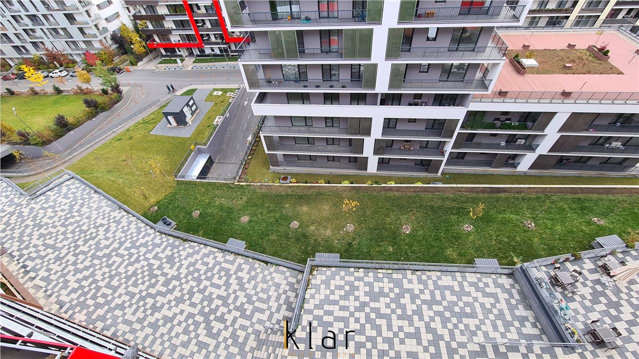 Apartament modern 2 camere, balcon, parcare,Buna Ziua