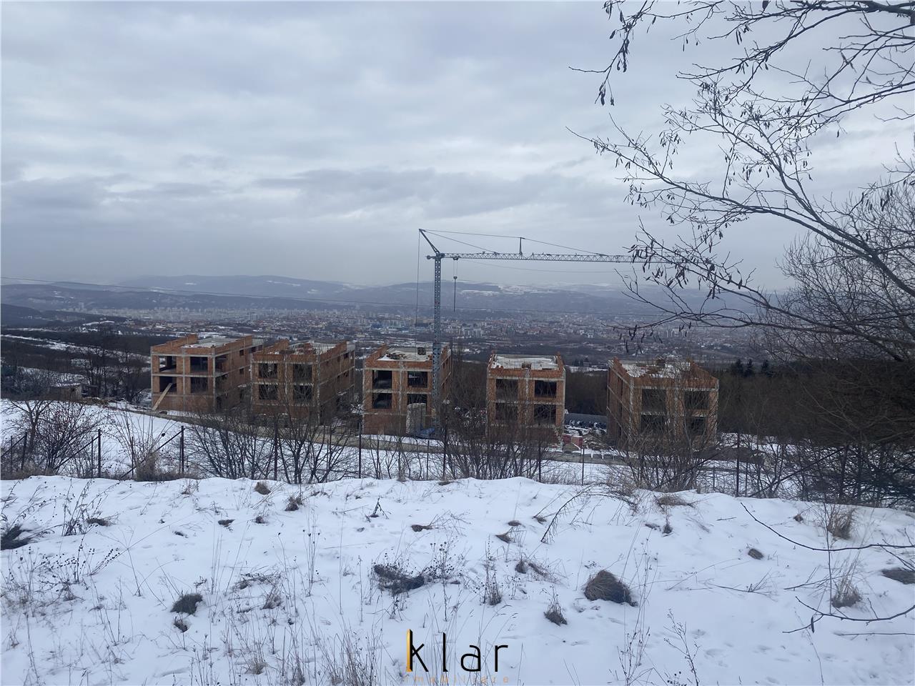 Teren de duplex cu priveliste catre Cluj