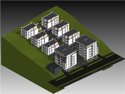 Apartament nou 2 camere 51.15mp, terasa 20.93 mp, proiect nou in Iris !!!