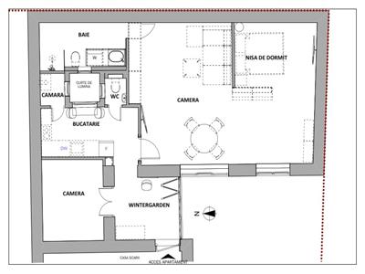 Apartament 3 camere 70mp,balcon,zona Centrala, Str. Horea