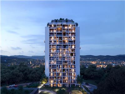 Apartament UTILAT+MOBILAT 48mp,balcon,parcare, bloc nou, Scala Frunzisului