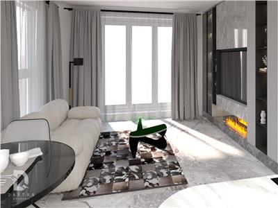Apartament 3 camere semifinisat in Floresti