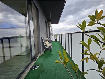 Apartament deosebit 85mp cu terasa de 18mp si Panorama, Centru, zona NTT DATA